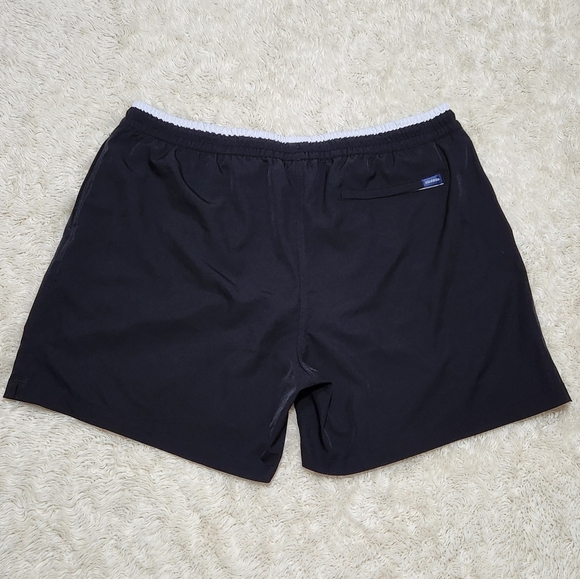 Chubbies Classic Swim Trunk The Capes In Black Size XXL 5.5" Inseam - Picture 6 of 11